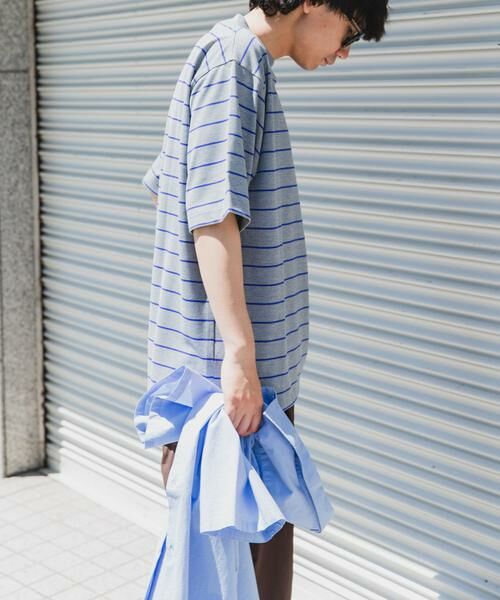URBAN RESEARCH DOORS / アーバンリサーチ ドアーズ Tシャツ | FORK&SPOON PEカノコボーダーショートスリーブTシャツ | 詳細19