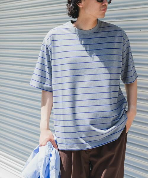 URBAN RESEARCH DOORS / アーバンリサーチ ドアーズ Tシャツ | FORK&SPOON PEカノコボーダーショートスリーブTシャツ | 詳細20