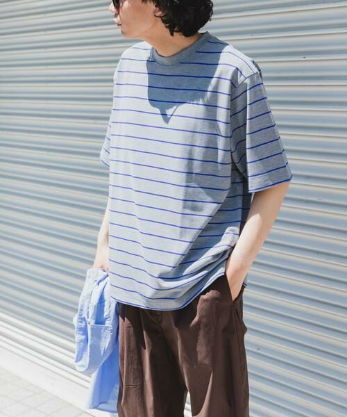 URBAN RESEARCH DOORS / アーバンリサーチ ドアーズ Tシャツ | FORK&SPOON PEカノコボーダーショートスリーブTシャツ | 詳細21