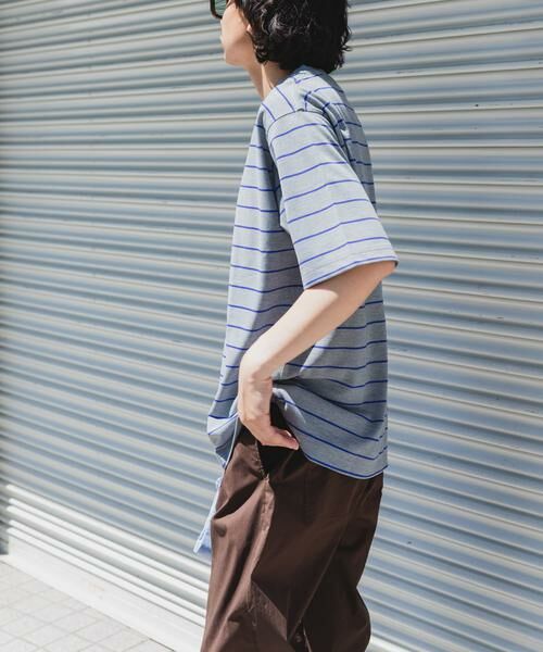 URBAN RESEARCH DOORS / アーバンリサーチ ドアーズ Tシャツ | FORK&SPOON PEカノコボーダーショートスリーブTシャツ | 詳細22