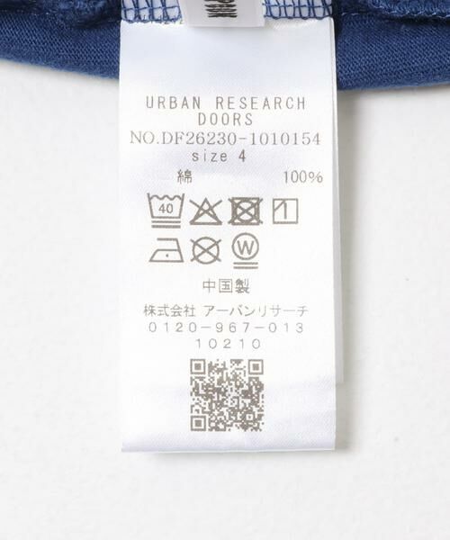 URBAN RESEARCH DOORS / アーバンリサーチ ドアーズ Tシャツ | FORK&SPOON　ナンバリングプリントTシャツ | 詳細8