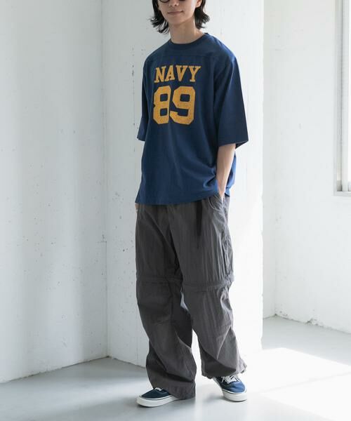 URBAN RESEARCH DOORS / アーバンリサーチ ドアーズ Tシャツ | FORK&SPOON　ナンバリングプリントTシャツ | 詳細15