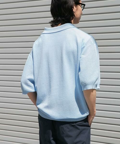 URBAN RESEARCH DOORS / アーバンリサーチ ドアーズ ニット・セーター | FORK&SPOON　リネンブレンドスキッパーニット | 詳細10