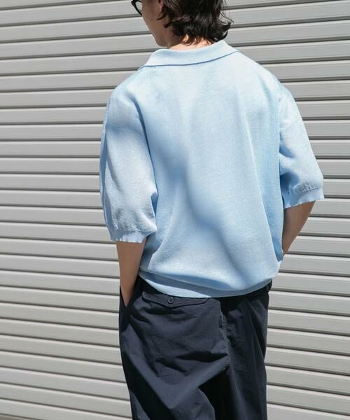 URBAN RESEARCH DOORS / アーバンリサーチ ドアーズ ニット・セーター | FORK&SPOON　リネンブレンドスキッパーニット | 詳細15
