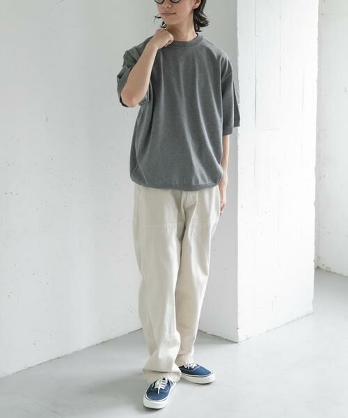 URBAN RESEARCH DOORS / アーバンリサーチ ドアーズ ニット・セーター | FORK&SPOON　クルーネックニットTシャツ | 詳細16