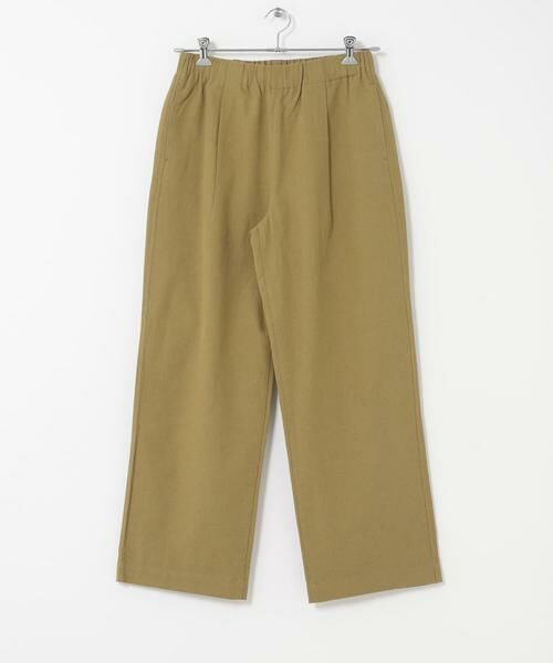 URBAN RESEARCH DOORS / アーバンリサーチ ドアーズ その他パンツ | FORK&SPOON　綿麻ホップサックパンツ | 詳細8