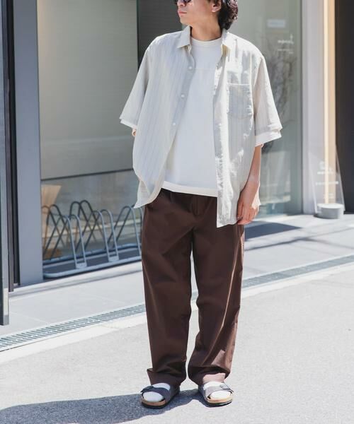 URBAN RESEARCH DOORS / アーバンリサーチ ドアーズ その他パンツ | FORK&SPOON コットンナイロンイージーパンツ | 詳細4