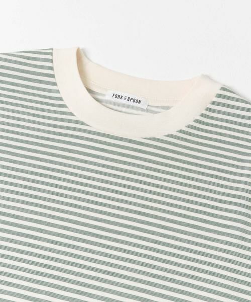 URBAN RESEARCH DOORS / アーバンリサーチ ドアーズ Tシャツ | FORK&SPOON　マルチボーダーTシャツ | 詳細4