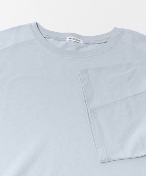 URBAN RESEARCH DOORS / アーバンリサーチ ドアーズ Tシャツ | FORK&SPOON　ラグランスリーブビッグTシャツ | 詳細2