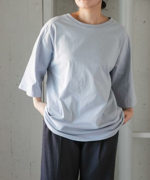 URBAN RESEARCH DOORS / アーバンリサーチ ドアーズ Tシャツ | FORK&SPOON　ラグランスリーブビッグTシャツ | 詳細4