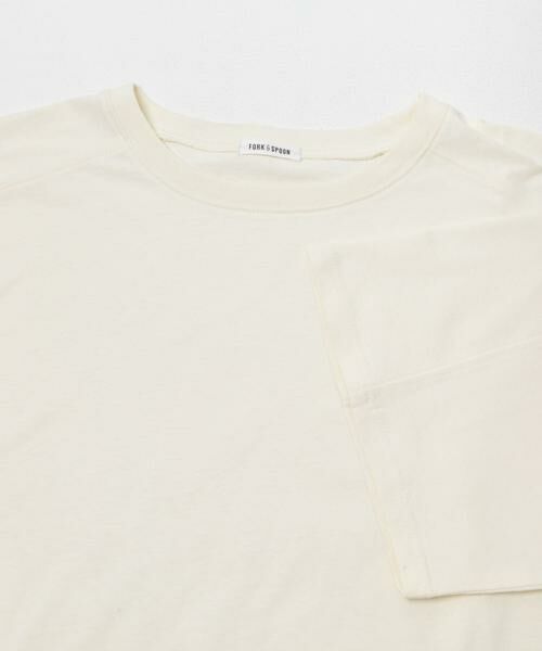 URBAN RESEARCH DOORS / アーバンリサーチ ドアーズ Tシャツ | FORK&SPOON　ラグランスリーブビッグTシャツ | 詳細3