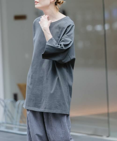 URBAN RESEARCH DOORS / アーバンリサーチ ドアーズ Tシャツ | FORK&SPOON　ラグランスリーブビッグTシャツ | 詳細4