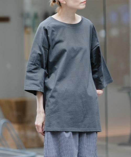 URBAN RESEARCH DOORS / アーバンリサーチ ドアーズ Tシャツ | FORK&SPOON　ラグランスリーブビッグTシャツ | 詳細8