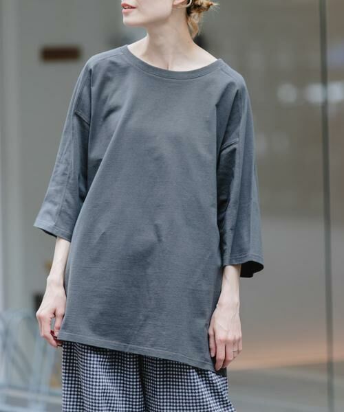 URBAN RESEARCH DOORS / アーバンリサーチ ドアーズ Tシャツ | FORK&SPOON　ラグランスリーブビッグTシャツ | 詳細9