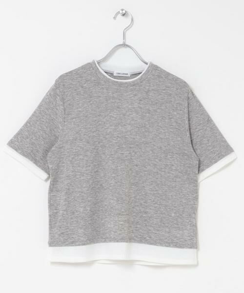 URBAN RESEARCH DOORS / アーバンリサーチ ドアーズ Tシャツ | FORK&SPOON　レイヤードTシャツ | 詳細5
