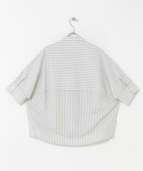 URBAN RESEARCH DOORS / アーバンリサーチ ドアーズ シャツ・ブラウス | 『一部WEB限定カラー』FORK&SPOON ギボシコクーンショートスリーブシャツ | 詳細18