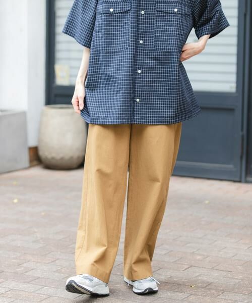 URBAN RESEARCH DOORS / アーバンリサーチ ドアーズ その他パンツ | FORK&SPOON　綿麻ホップサックパンツ | 詳細3