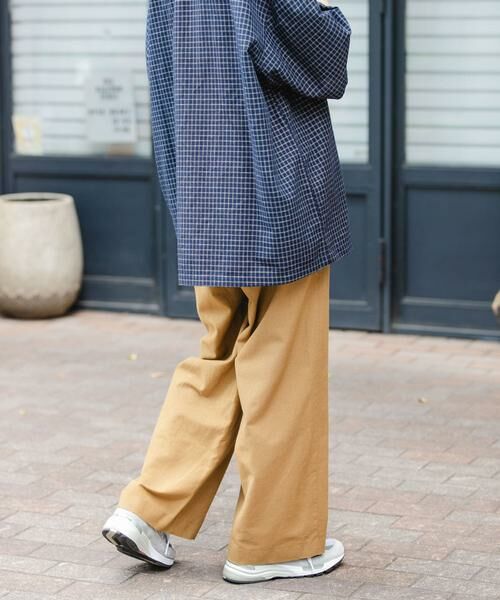 URBAN RESEARCH DOORS / アーバンリサーチ ドアーズ その他パンツ | FORK&SPOON　綿麻ホップサックパンツ | 詳細5
