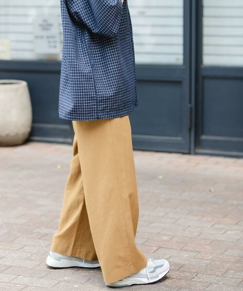 URBAN RESEARCH DOORS / アーバンリサーチ ドアーズ その他パンツ | FORK&SPOON　綿麻ホップサックパンツ | 詳細6