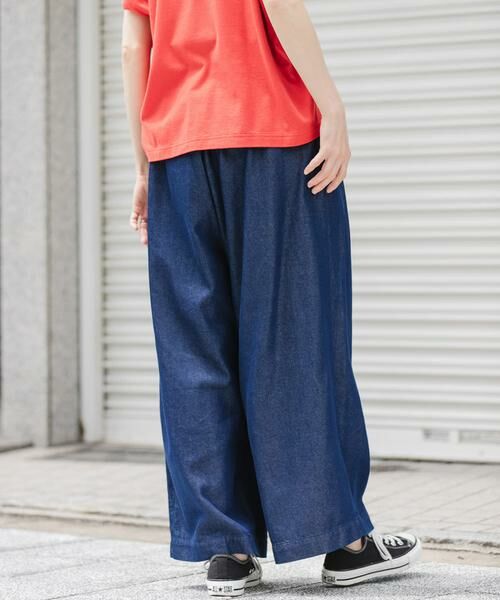 URBAN RESEARCH DOORS / アーバンリサーチ ドアーズ デニムパンツ | FORK&SPOON　セルロースデニムワイドパンツ | 詳細3