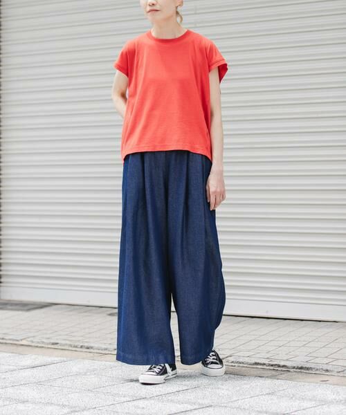 URBAN RESEARCH DOORS / アーバンリサーチ ドアーズ デニムパンツ | FORK&SPOON　セルロースデニムワイドパンツ | 詳細6