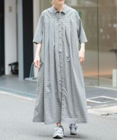 URBAN RESEARCH DOORS / アーバンリサーチ ドアーズ ワンピース | FORK&SPOON　タックシャツワンピース
