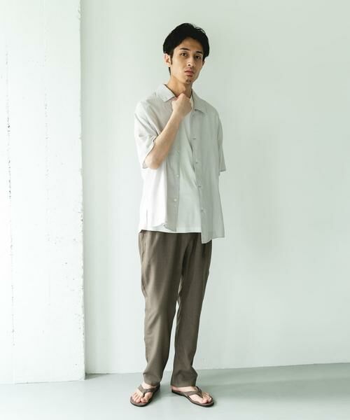 URBAN RESEARCH DOORS / アーバンリサーチ ドアーズ その他パンツ | 『別注』Gramicci for DOORS　Linen Like Trouser | 詳細7