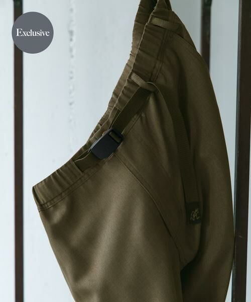 URBAN RESEARCH DOORS / アーバンリサーチ ドアーズ その他パンツ | 『別注』Gramicci for DOORS　Linen Like Trouser（モカ）