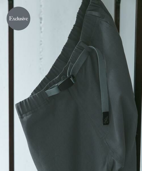 URBAN RESEARCH DOORS / アーバンリサーチ ドアーズ その他パンツ | 『別注』Gramicci for DOORS　Linen Like Trouser（ブルー）