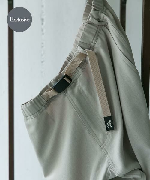 URBAN RESEARCH DOORS / アーバンリサーチ ドアーズ その他パンツ | 『別注』Gramicci for DOORS　Linen Like Trouser（アイボリー）