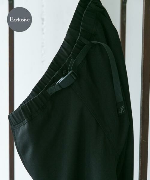 URBAN RESEARCH DOORS / アーバンリサーチ ドアーズ その他パンツ | 『別注』Gramicci for DOORS　Linen Like Trouser（スミクロ）
