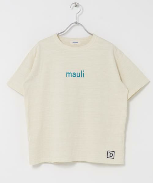 URBAN RESEARCH DOORS / アーバンリサーチ ドアーズ Tシャツ | melelana 半袖T-shirts（オフホワイト）