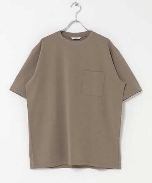 URBAN RESEARCH DOORS / アーバンリサーチ ドアーズ Tシャツ | マルチスペック ポンチ ショートスリーブ Tシャツ（モカ）