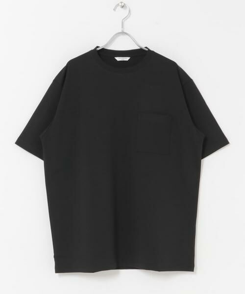 URBAN RESEARCH DOORS / アーバンリサーチ ドアーズ Tシャツ | マルチスペック ポンチ ショートスリーブ Tシャツ（ブラック）