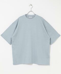 URBAN RESEARCH DOORS / アーバンリサーチ ドアーズ Tシャツ | コットンレーヨンクルーネック ショートスリーブ Tシャツ