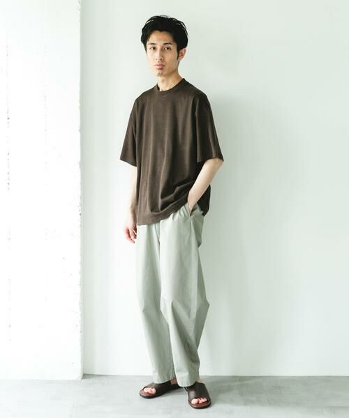 URBAN RESEARCH DOORS / アーバンリサーチ ドアーズ Tシャツ | コットンレーヨンクルーネック ショートスリーブ Tシャツ | 詳細6