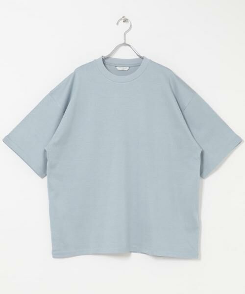 URBAN RESEARCH DOORS / アーバンリサーチ ドアーズ Tシャツ | コットンレーヨンクルーネック ショートスリーブ Tシャツ | 詳細3
