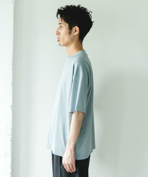 URBAN RESEARCH DOORS / アーバンリサーチ ドアーズ Tシャツ | コットンレーヨンクルーネック ショートスリーブ Tシャツ | 詳細17