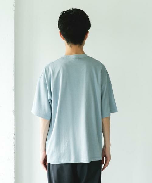 URBAN RESEARCH DOORS / アーバンリサーチ ドアーズ Tシャツ | コットンレーヨンクルーネック ショートスリーブ Tシャツ | 詳細18