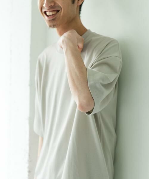 URBAN RESEARCH DOORS / アーバンリサーチ ドアーズ Tシャツ | コットンレーヨンクルーネック ショートスリーブ Tシャツ | 詳細26
