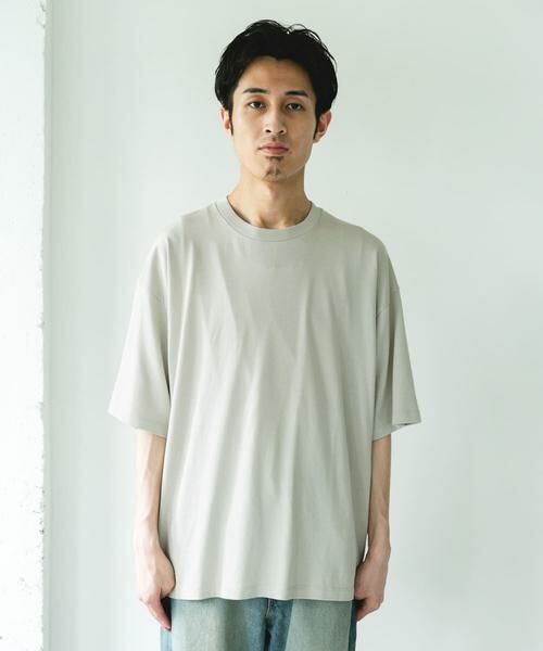 URBAN RESEARCH DOORS / アーバンリサーチ ドアーズ Tシャツ | コットンレーヨンクルーネック ショートスリーブ Tシャツ | 詳細30