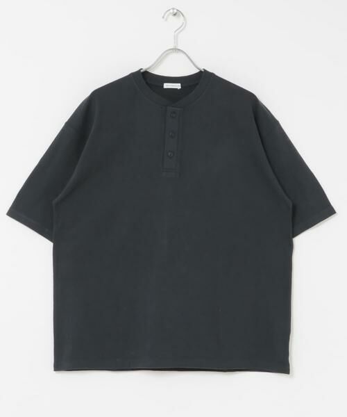 URBAN RESEARCH DOORS / アーバンリサーチ ドアーズ Tシャツ | TOMPKINS ヘンリーネック ショートスリーブ Tシャツ | 詳細7
