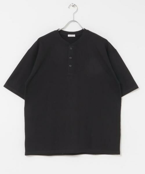 URBAN RESEARCH DOORS / アーバンリサーチ ドアーズ Tシャツ | TOMPKINS ヘンリーネック ショートスリーブ Tシャツ | 詳細15