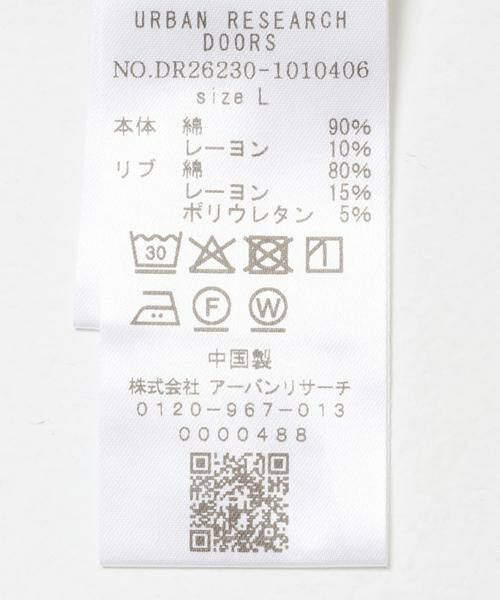 URBAN RESEARCH DOORS / アーバンリサーチ ドアーズ Tシャツ | TOMPKINS ヘンリーネック ショートスリーブ Tシャツ | 詳細28