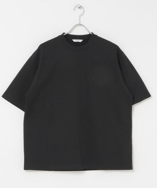 URBAN RESEARCH DOORS / アーバンリサーチ ドアーズ Tシャツ | ソマルティカノコ クルーネック ショートスリーブ Tシャツ（ブラック）