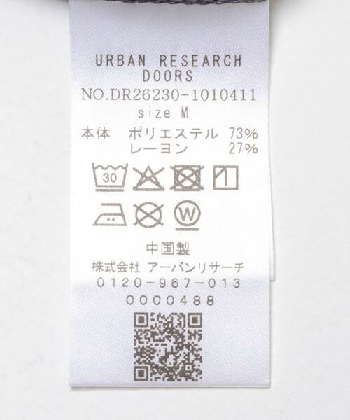 URBAN RESEARCH DOORS / アーバンリサーチ ドアーズ ポロシャツ | ソマルティカノコ ショートスリーブポロシャツ | 詳細9