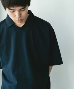URBAN RESEARCH DOORS / アーバンリサーチ ドアーズ Tシャツ | 『吸水速乾/防シワ/抗ピリング/UVカット/イージーケア』DRYMIX Vネック ポロカラー ショートスリーブ Tシャツ