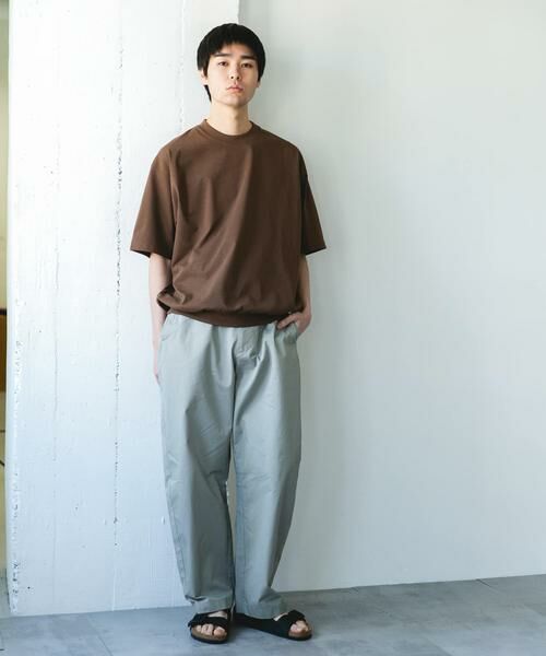 URBAN RESEARCH DOORS / アーバンリサーチ ドアーズ Tシャツ | 『吸水速乾/防シワ/抗ピリング/UVカット/イージーケア』DRYMIX クルーネック ショートスリーブ スウェットTシャツ | 詳細4