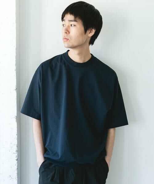 URBAN RESEARCH DOORS / アーバンリサーチ ドアーズ Tシャツ | 『吸水速乾/防シワ/抗ピリング/UVカット/イージーケア』DRYMIX クルーネック ショートスリーブ スウェットTシャツ | 詳細9