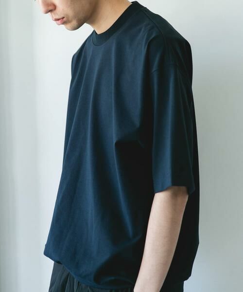 URBAN RESEARCH DOORS / アーバンリサーチ ドアーズ Tシャツ | 『吸水速乾/防シワ/抗ピリング/UVカット/イージーケア』DRYMIX クルーネック ショートスリーブ スウェットTシャツ | 詳細11